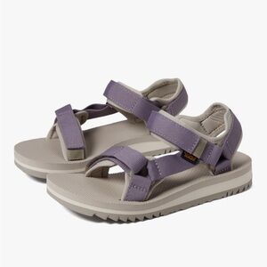 Teva Purple Sandals with Adjustable Straps and Durable Sole